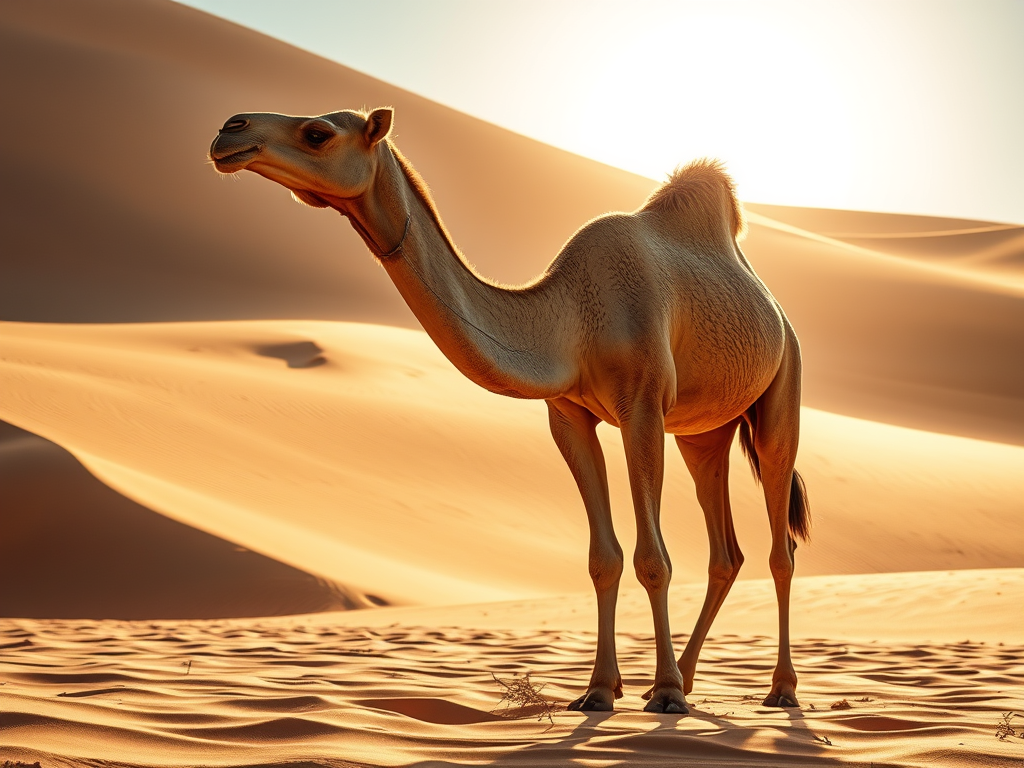 Watch your camel…especially in the snow!